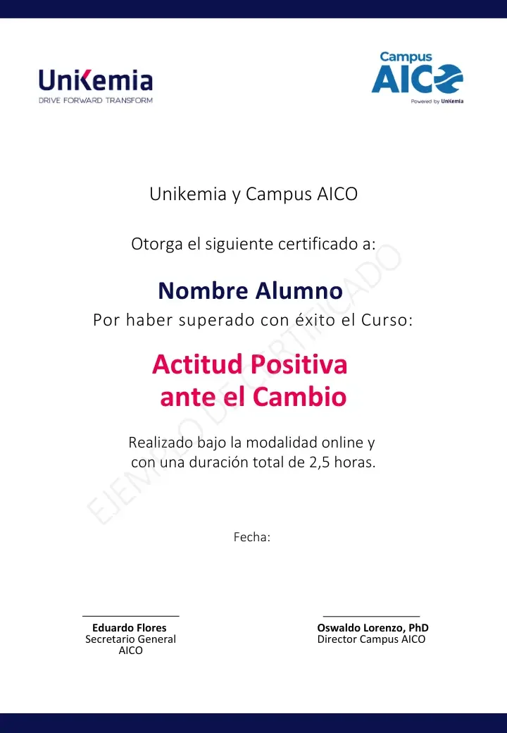 Actitud Positiva ante el Cambio (3)