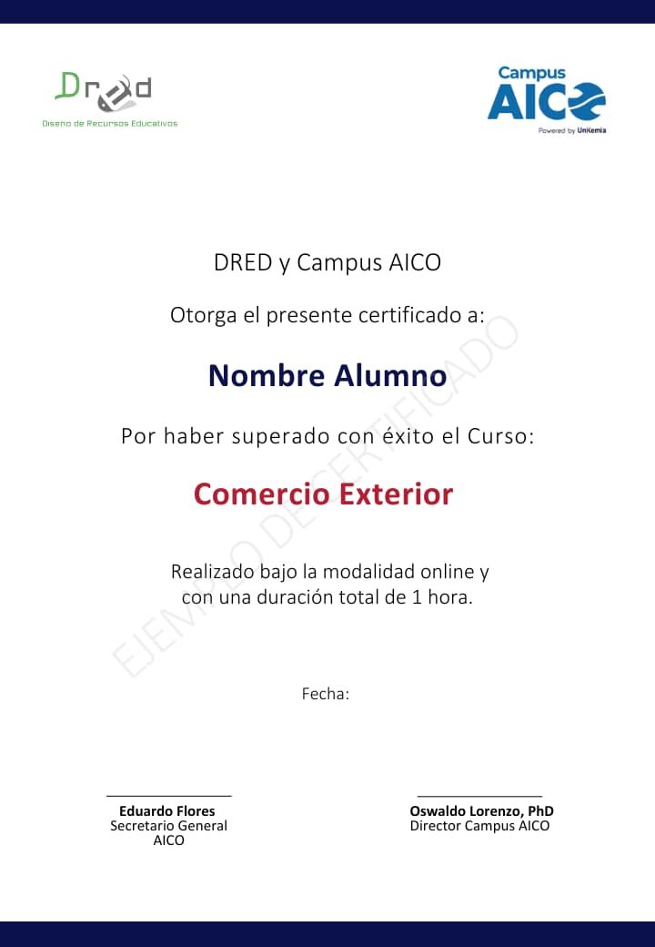 Comercio Exterior