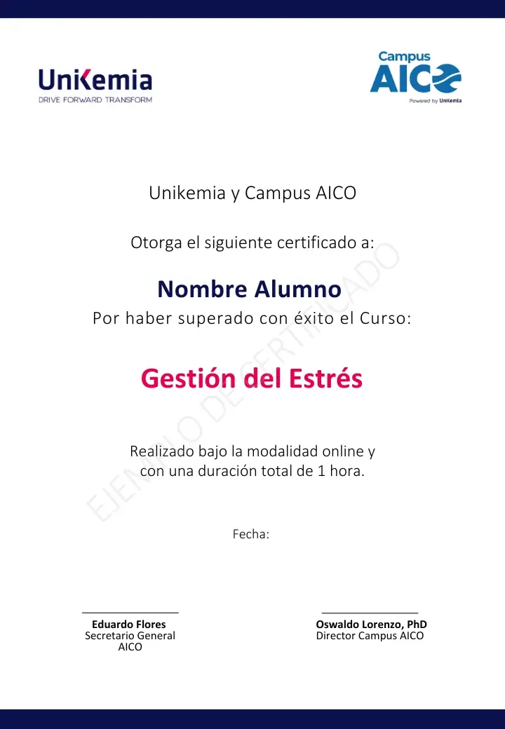 Gestión del Estrés (1)