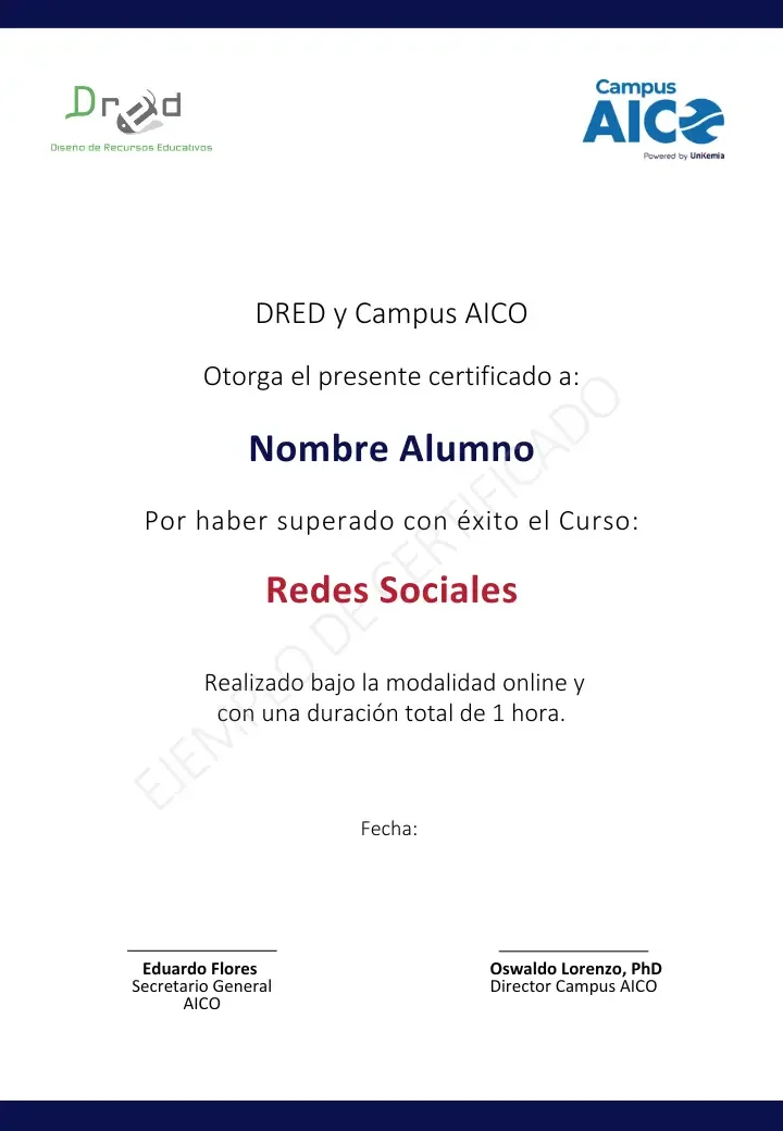 Redes Sociales